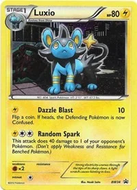 Luxio | BW34 (Cosmos Holo) | Holofoil | Black and White Promos