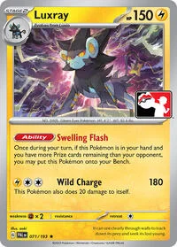 Luxray | 071/193 | Normal | Prize Pack Series Cards