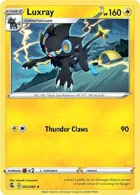 Luxray | 093/264 | Normal | SWSH08: Fusion Strike