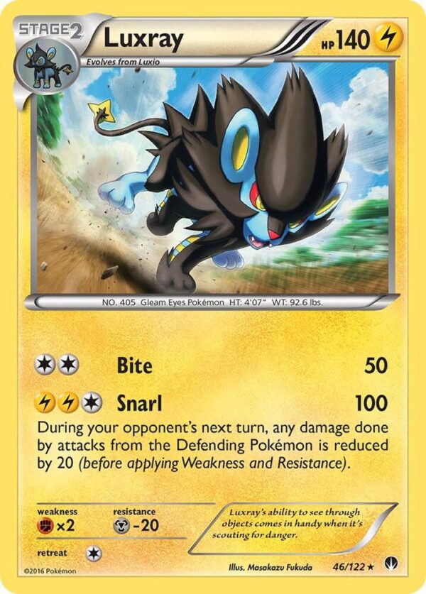 Luxray 46/122 Normal XY – BREAKpoint