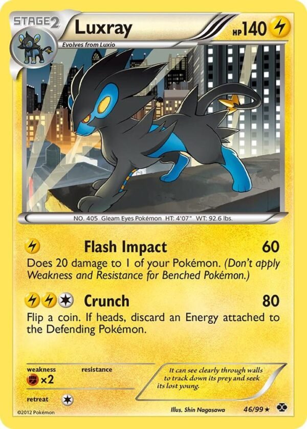 Luxray 46/99 Reverse Holofoil Next Destinies