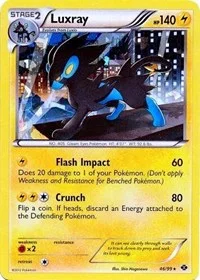 Luxray | 46/99 (Cracked Ice Holo) | 046/099 | Holofoil | Blister Exclusives