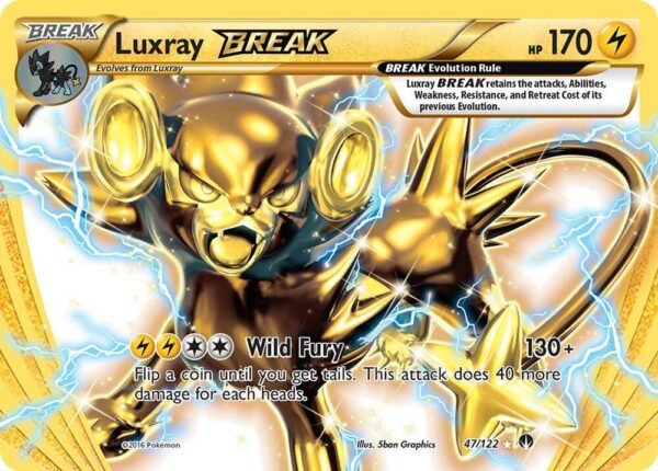 Luxray BREAK 47/122 Holofoil XY – BREAKpoint