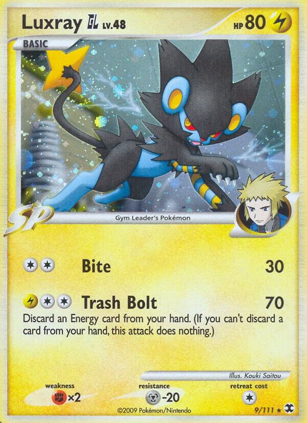 Luxray GL 9/111 Reverse Holofoil Rising Rivals Luxray GL 9/111 Reverse Holofoil Rising Rivals
