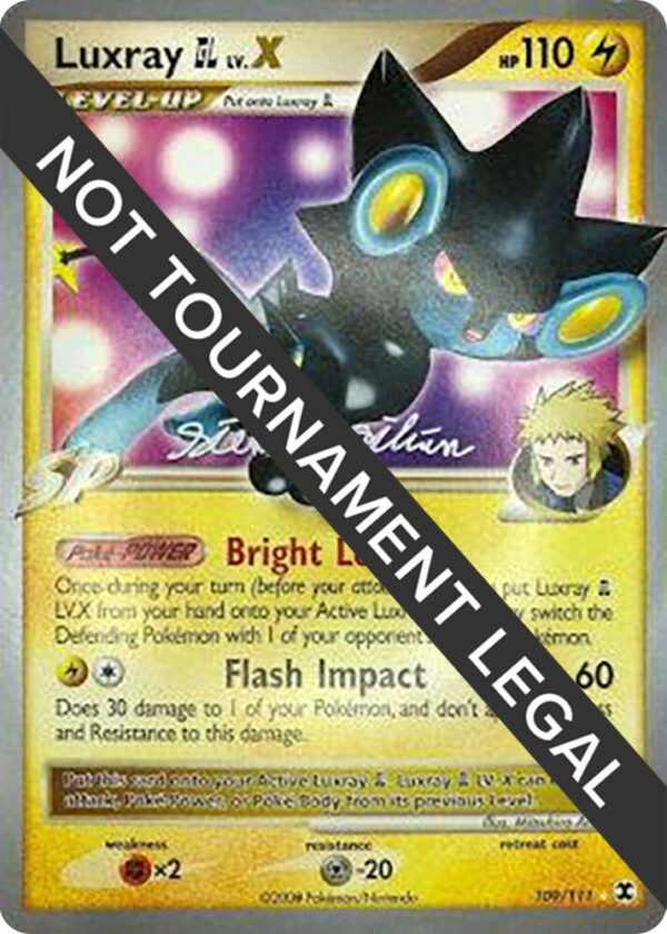 Luxray GL LV.X 2009 (Stephen Silvestro) 109/111 Normal World Championship Decks
