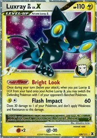 Luxray GL Lv.X | 109/111 | Holofoil | Rising Rivals Luxray GL Lv.X | 109/111 | Holofoil | Rising Rivals