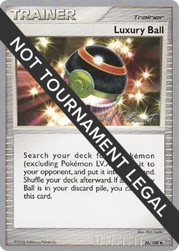 Luxury Ball 2010 (Michael Pramawat) 86/100 Normal World Championship Decks Luxury Ball 2010 (Michael Pramawat) 86/100 Normal World Championship Decks