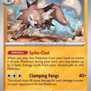 Lycanroc 085/159 Holofoil SV09: Journey Together