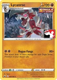 Lycanroc | 087/198 | Normal | Prize Pack Series Cards