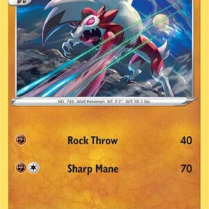 Lycanroc 095/185 Normal SWSH04: Vivid Voltage
