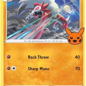 Lycanroc 095/185 Normal Trick or Trade BOOster Bundle 2023 Lycanroc 095/185 Normal Trick or Trade BOOster Bundle 2023