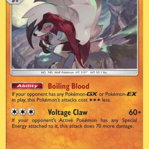 Lycanroc 124/236 Holofoil SM – Cosmic Eclipse