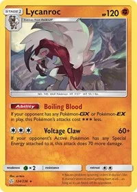 Lycanroc | 124/236 | Holofoil | SM - Cosmic Eclipse