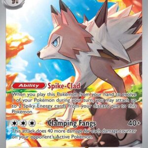 Lycanroc 166/159 Holofoil SV09: Journey Together Lycanroc 166/159 Holofoil SV09: Journey Together