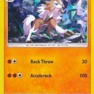 Lycanroc 76/147 (Cracked Ice Holo) 076/147 Holofoil Deck Exclusives