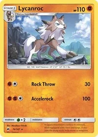 Lycanroc (76) | 76/147 | Reverse Holofoil | SM - Burning Shadows