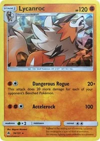 Lycanroc | 76/131 (SM Forbidden Light) | 076/131 | Holofoil | Deck Exclusives