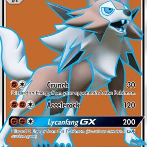 Lycanroc GX (Full Art) 136/147 Holofoil SM – Burning Shadows