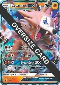 Lycanroc GX | SM14 | Holofoil | Jumbo Cards
