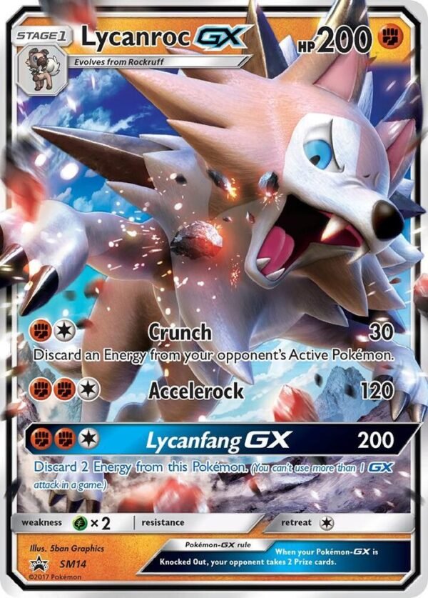 Lycanroc GX SM14 Holofoil SM Promos