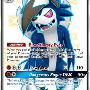 Lycanroc GX (SV66) SV66/SV94 Holofoil Hidden Fates: Shiny Vault
