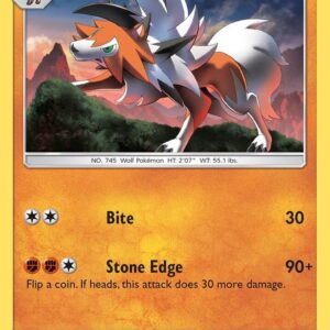 Lycanroc SM105 Holofoil SM Promos