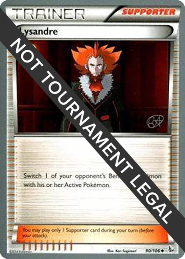 Lysandre 2015 (Rowan Stavenow) 90/106 Normal World Championship Decks