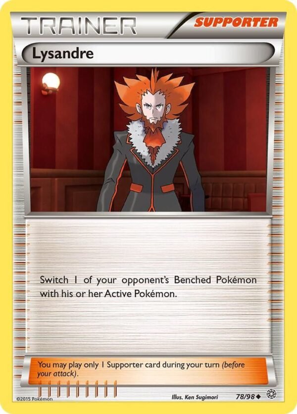Lysandre 78/98 Normal XY – Ancient Origins