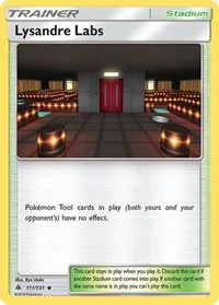 Lysandre Labs | 111/131 | Reverse Holofoil | SM - Forbidden Light