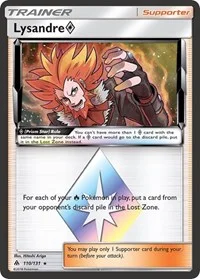 Lysandre Prism Star | 110/131 | Holofoil | SM - Forbidden Light