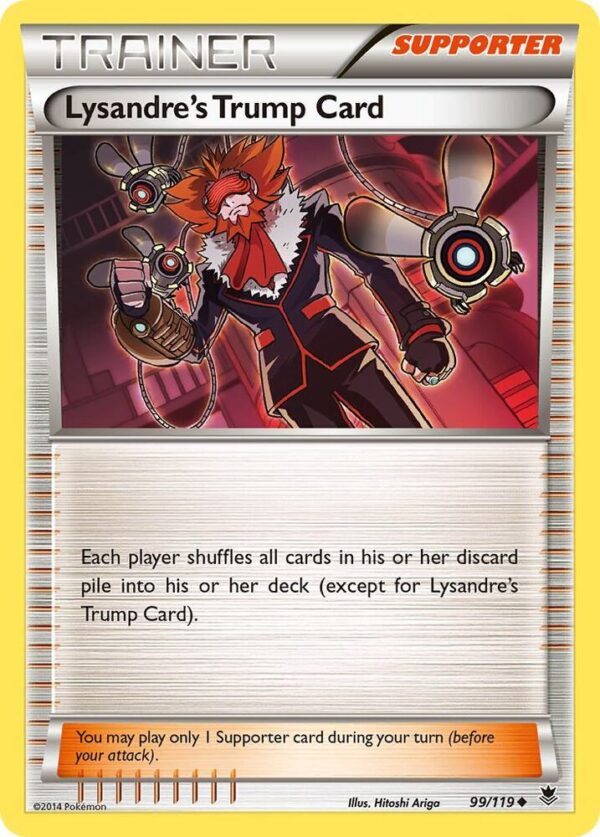Lysandre’s Trump Card 99/119 Reverse Holofoil XY – Phantom Forces