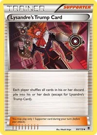 Lysandre's Trump Card | 99/119 | Reverse Holofoil | XY - Phantom Forces