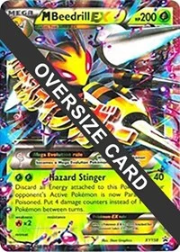 M Beedrill EX | XY158 | Holofoil | Jumbo Cards