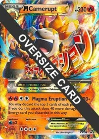M Camerupt EX | XY198 | Holofoil | Jumbo Cards