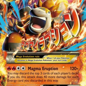 M Camerupt EX XY198 Holofoil XY Promos