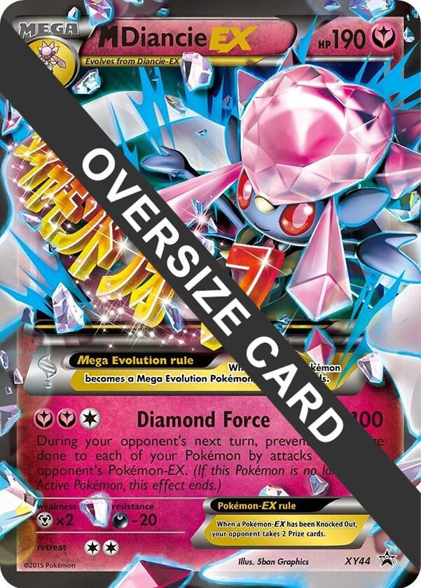 M Diancie EX XY44 Holofoil Jumbo Cards M Diancie EX XY44 Holofoil Jumbo Cards