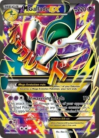 M Gallade EX (100 Full Art) | 100/108 | Holofoil | XY - Roaring Skies