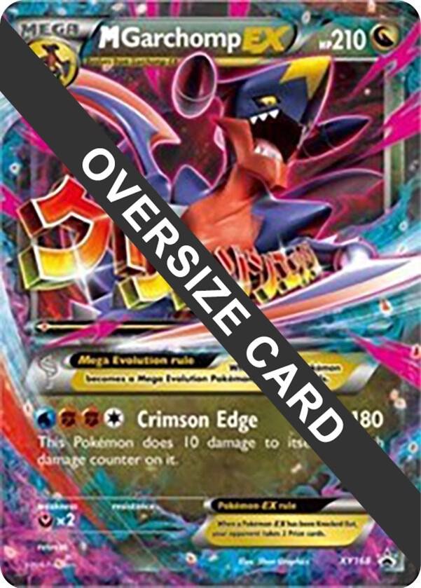 M Garchomp EX XY168 Holofoil Jumbo Cards
