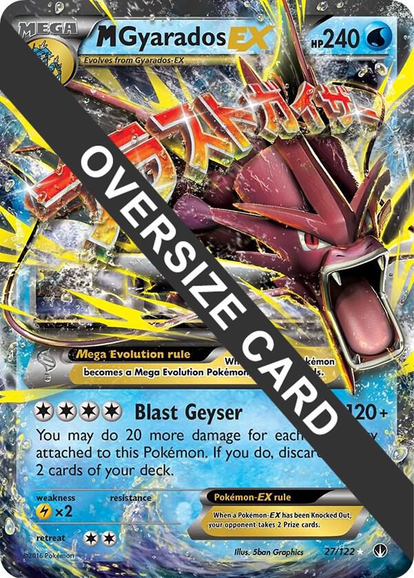M Gyarados EX 27/122 027/122 Holofoil Jumbo Cards M Gyarados EX 27/122 027/122 Holofoil Jumbo Cards