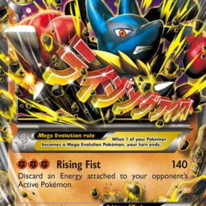 M Lucario EX 55/111 Holofoil XY – Furious Fists M Lucario EX 55/111 Holofoil XY – Furious Fists