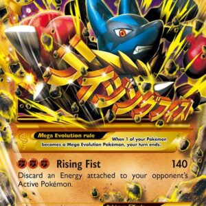 M Lucario EX (Secret) 113/111 Holofoil XY – Furious Fists M Lucario EX (Secret) 113/111 Holofoil XY – Furious Fists