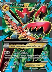M Scizor EX (Full Art) | 120/122 | Holofoil | XY - BREAKpoint