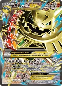 M Steelix EX (Full Art) | 109/114 | Holofoil | XY - Steam Siege