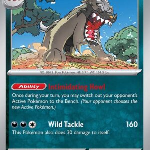 Mabosstiff 063/091 Holofoil SV: Paldean Fates