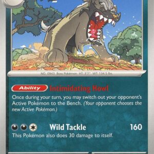 Mabosstiff 137/198 Reverse Holofoil SV01: Scarlet & Violet Base Set