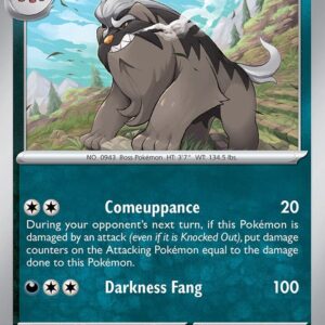 Mabosstiff 143/193 Reverse Holofoil SV02: Paldea Evolved
