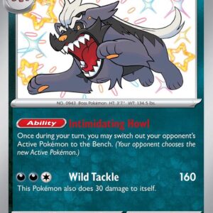 Mabosstiff 188/091 Holofoil SV: Paldean Fates