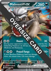 Mabosstiff ex | Jumbo Card | 086 | Holofoil | Jumbo Cards