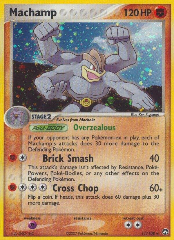 Machamp 11/108 Reverse Holofoil Power Keepers Machamp 11/108 Reverse Holofoil Power Keepers