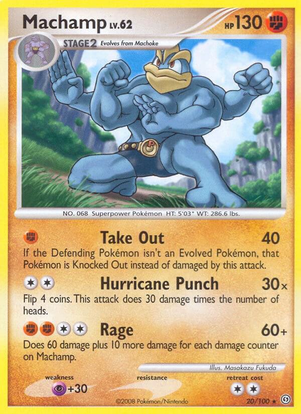 Machamp 20/100 Normal Stormfront Machamp 20/100 Normal Stormfront
